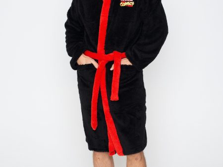 Marvel Comics - Classic Logo - Bathrobe Discount