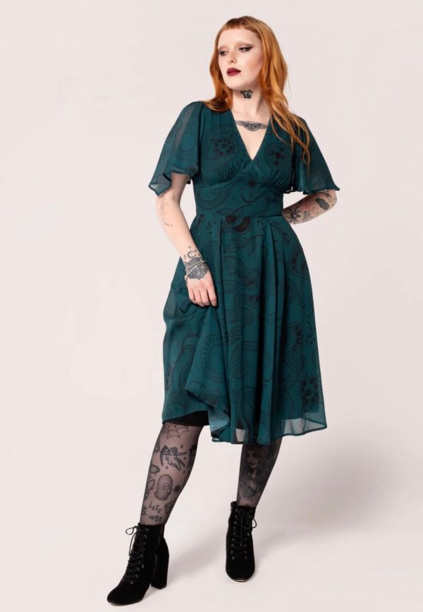 Hellbunny - Venom Midi - Dress For Discount