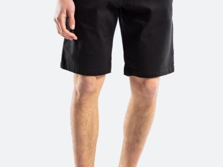 REELL - Flex Grip Chino Black - Shorts Supply