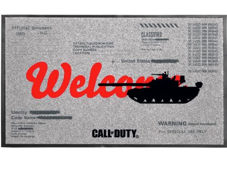 Call Of Duty - Welcome - Doormat For Cheap