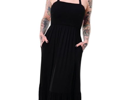 Foxblood - June Maxi Black - Dress Online Hot Sale