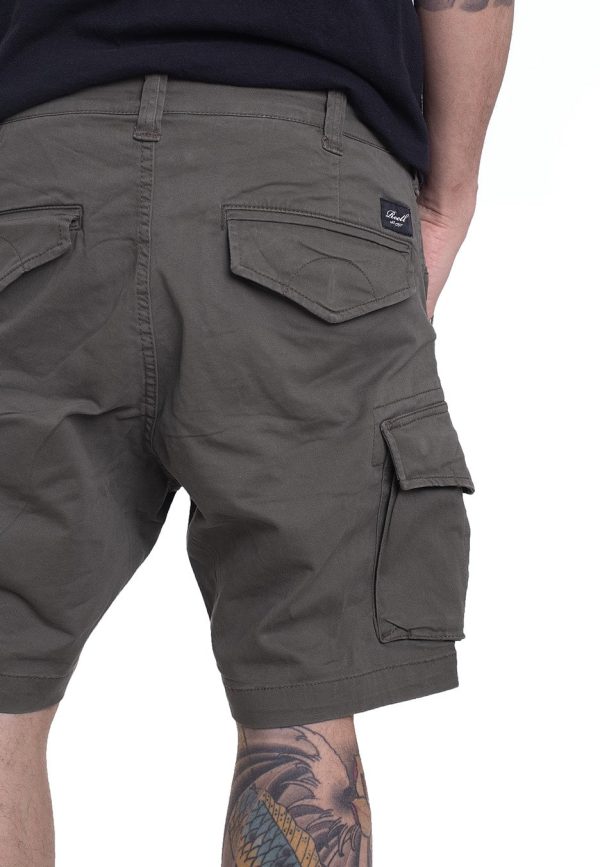 REELL - City Cargo Short St Olive - Shorts Fashion