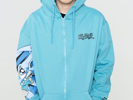 Yu Gi Oh! - Blue-Eyes Toon Dragon Light Blue - Zipper Online Hot Sale