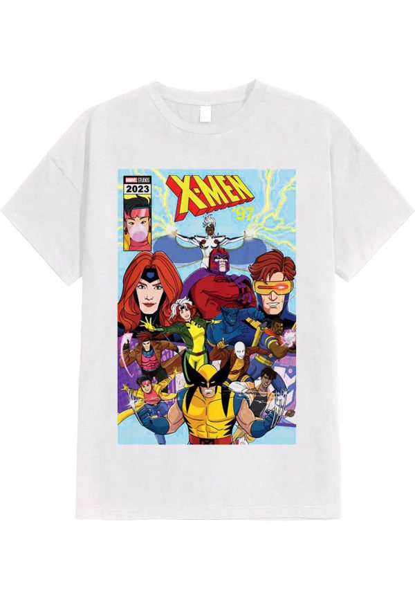 X-Men - Comic Cover White - T-Shirt Cheap