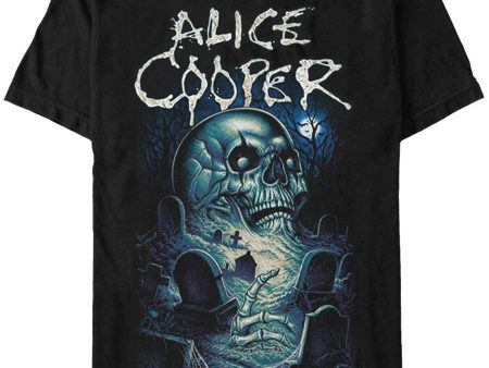 Alice Cooper - Graveyard Blue - T-Shirt For Cheap